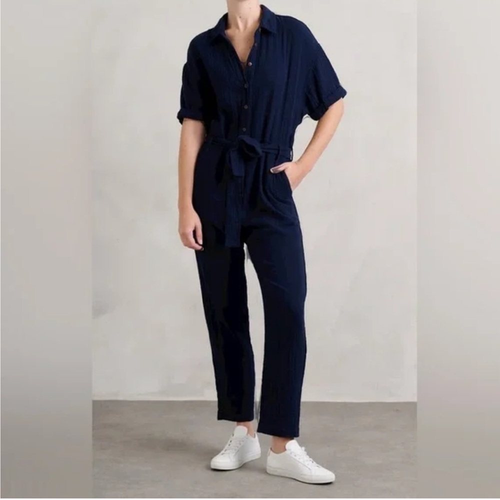 Xirena Theo Jumpsuit Navy